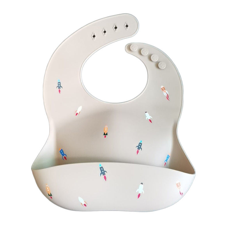 SoftCatch Silicone Bib - Waterproof & Wipeable