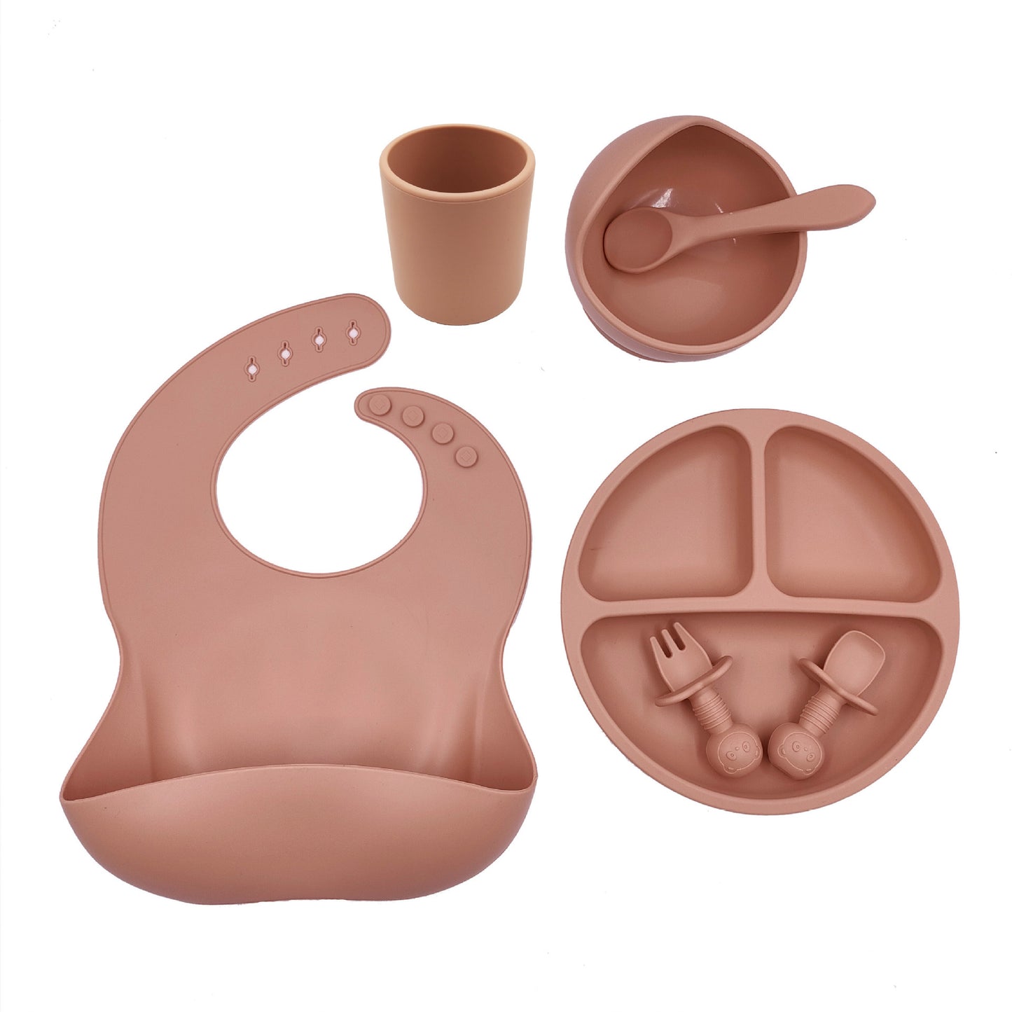 SageMealtime Complete Silicone Feeding Set