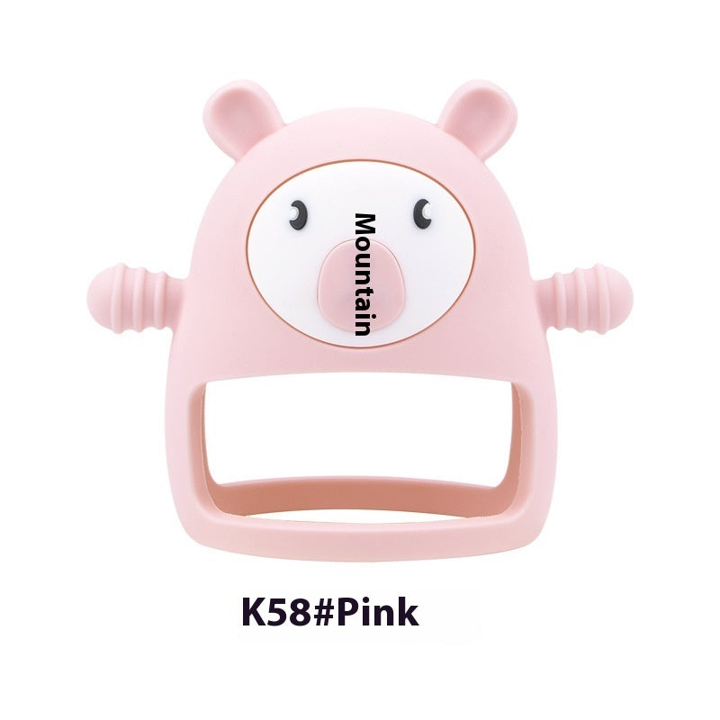 Bear-Hugs Easy Grip Silicone Teether