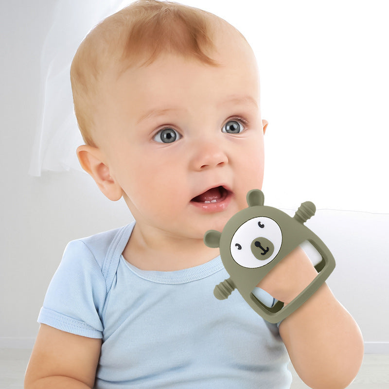 Bear-Hugs Easy Grip Silicone Teether