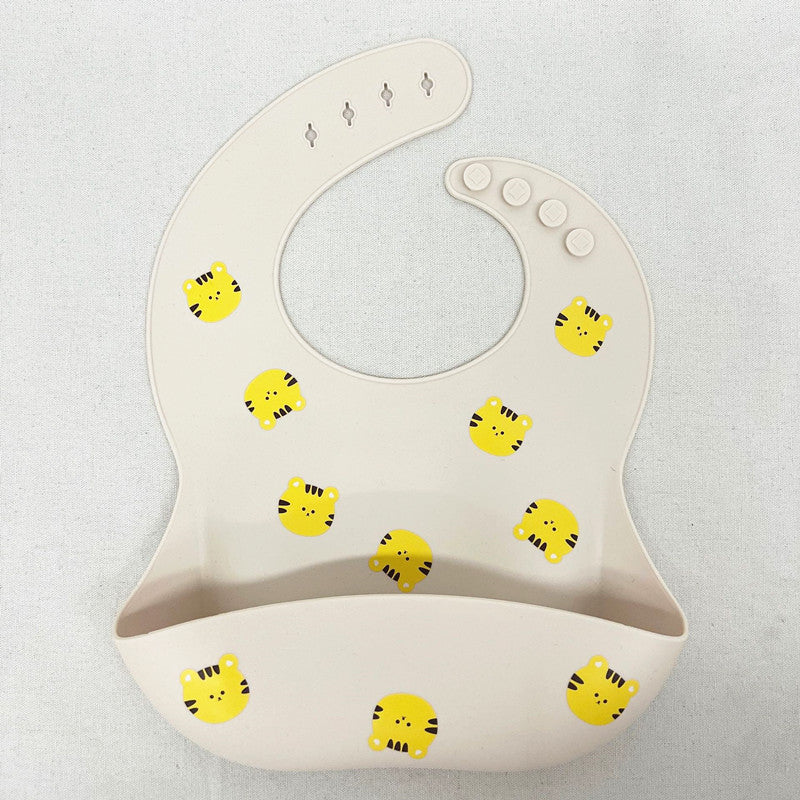 SoftCatch Silicone Bib - Waterproof & Wipeable