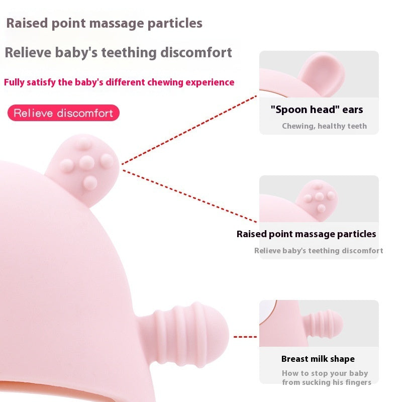 Bear-Hugs Easy Grip Silicone Teether
