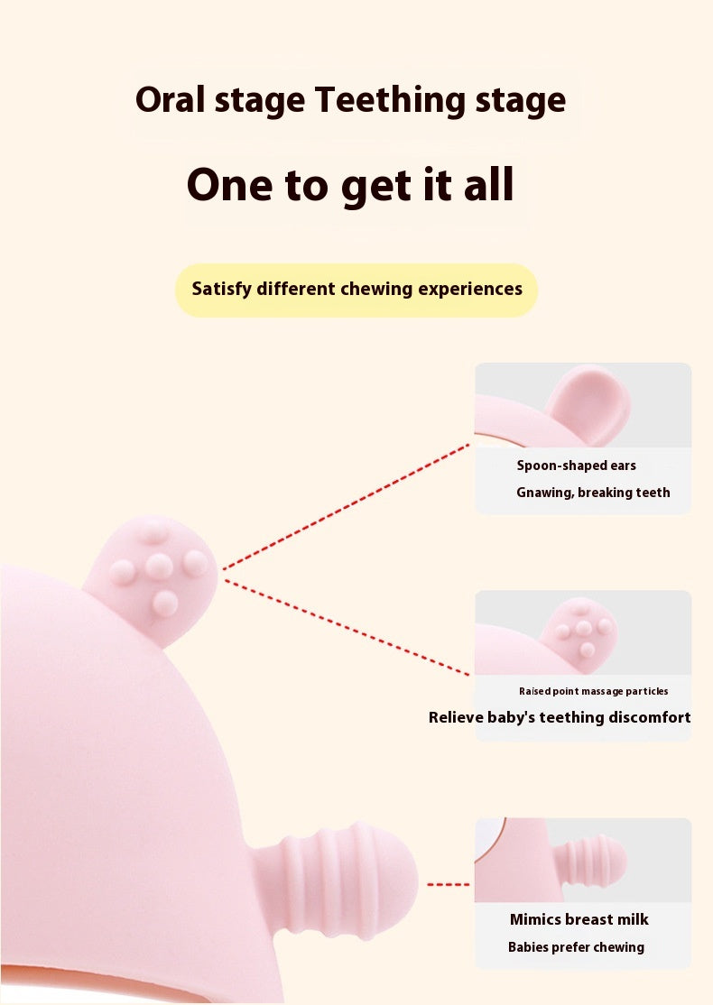 Bear-Hugs Easy Grip Silicone Teether