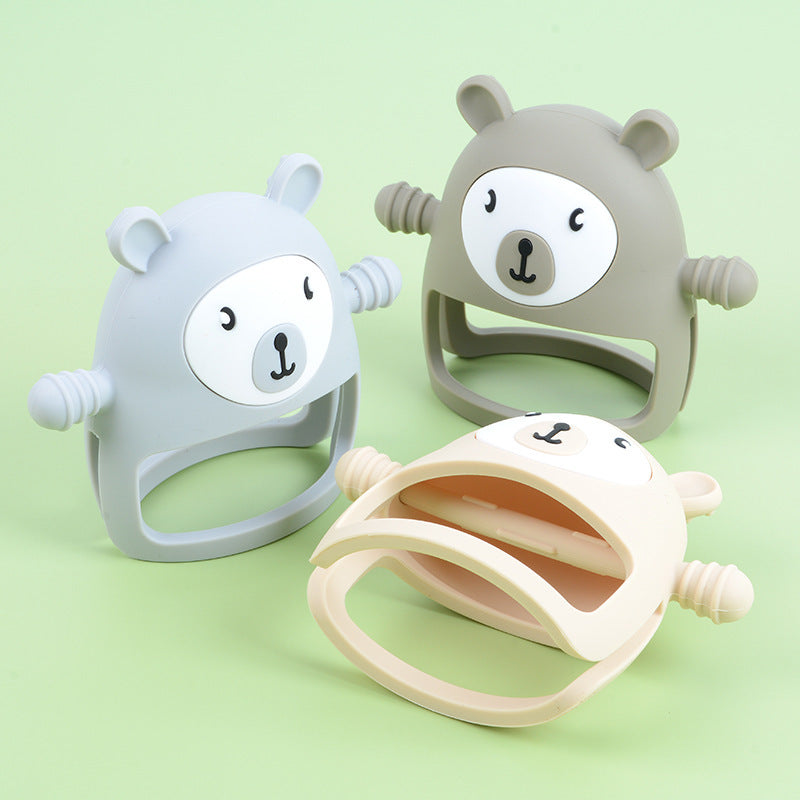 Bear-Hugs Easy Grip Silicone Teether