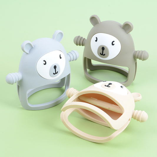 Bear-Hugs Easy Grip Silicone Teether