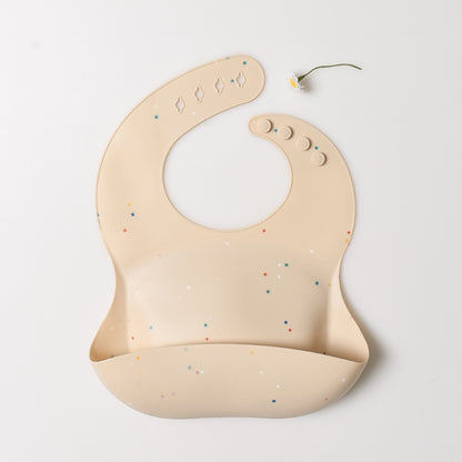 Confetti Catcher Silicone Baby Bib