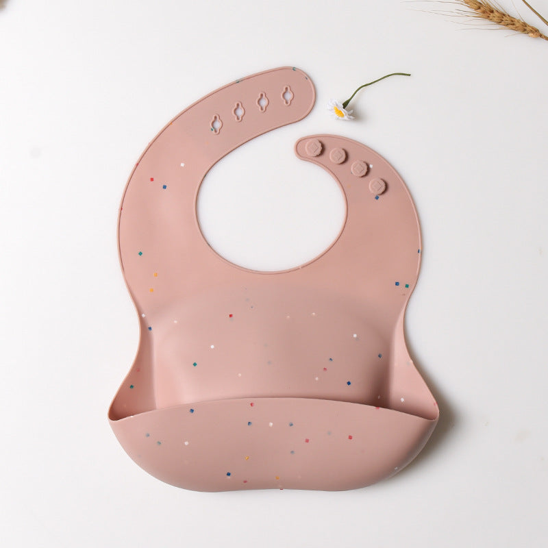 Confetti Catcher Silicone Baby Bib