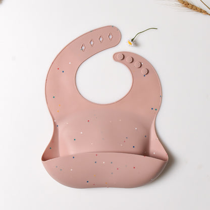 Confetti Catcher Silicone Baby Bib