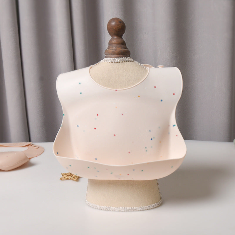 Confetti Catcher Silicone Baby Bib