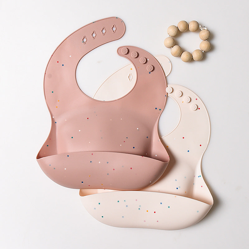Confetti Catcher Silicone Baby Bib