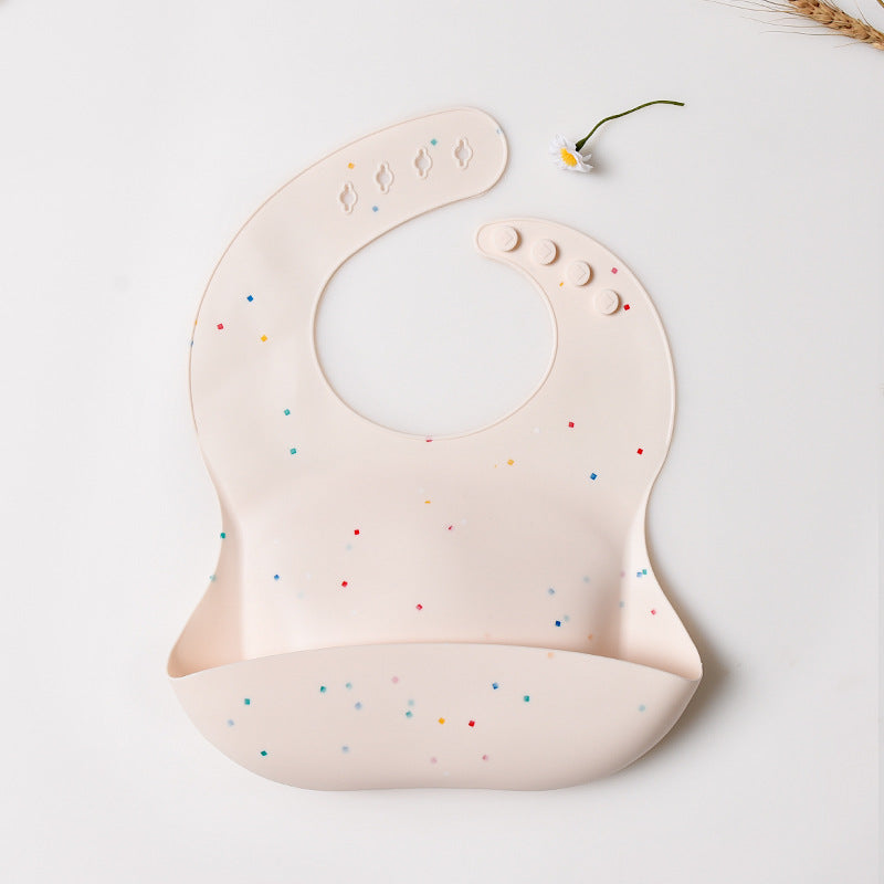 Confetti Catcher Silicone Baby Bib