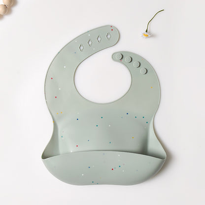 Confetti Catcher Silicone Baby Bib
