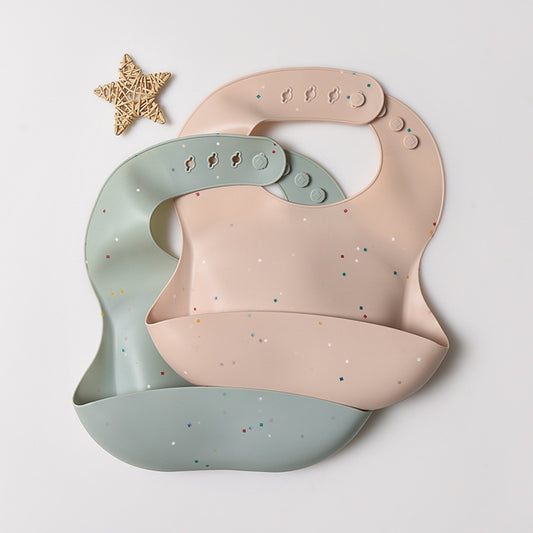 Confetti Catcher Silicone Baby Bib