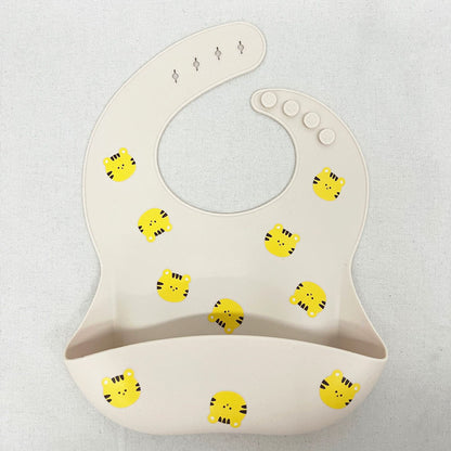 SoftCatch Silicone Bib - Waterproof & Wipeable