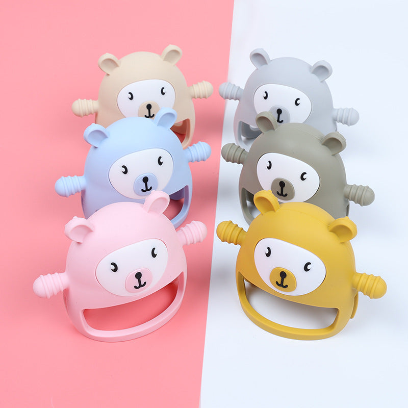 Bear-Hugs Easy Grip Silicone Teether