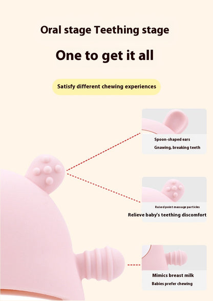 Bear-Hugs Easy Grip Silicone Teether